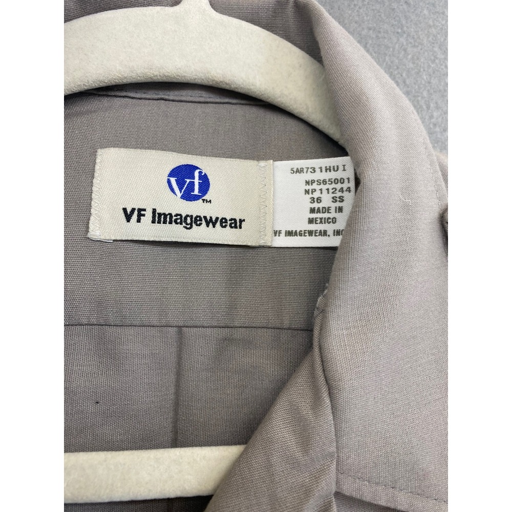 Women's Size 36 VF  National Park Service NPS Uniform Shirt Khaki Tan  SS - Picture 3 of 9